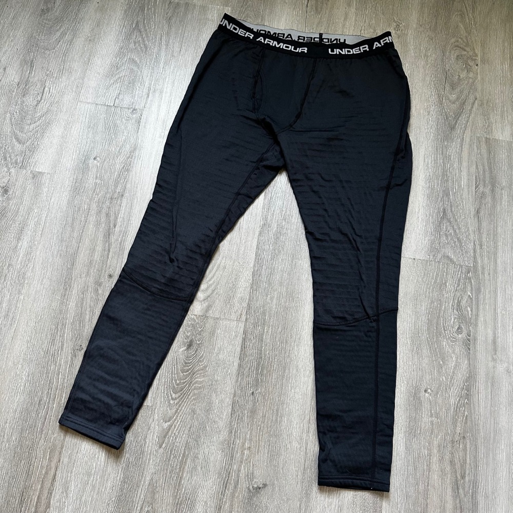 Under Armour ColdGear Base 4.0 Leggings Mens XL Black Good Thermal Base Layer
